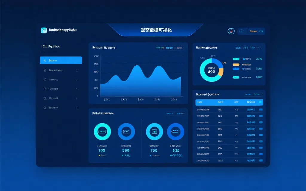 信息可视化界面